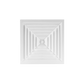 DIFUSOR JS 4VIAS 18X18 SIN DAMPER LAMINAIRE
