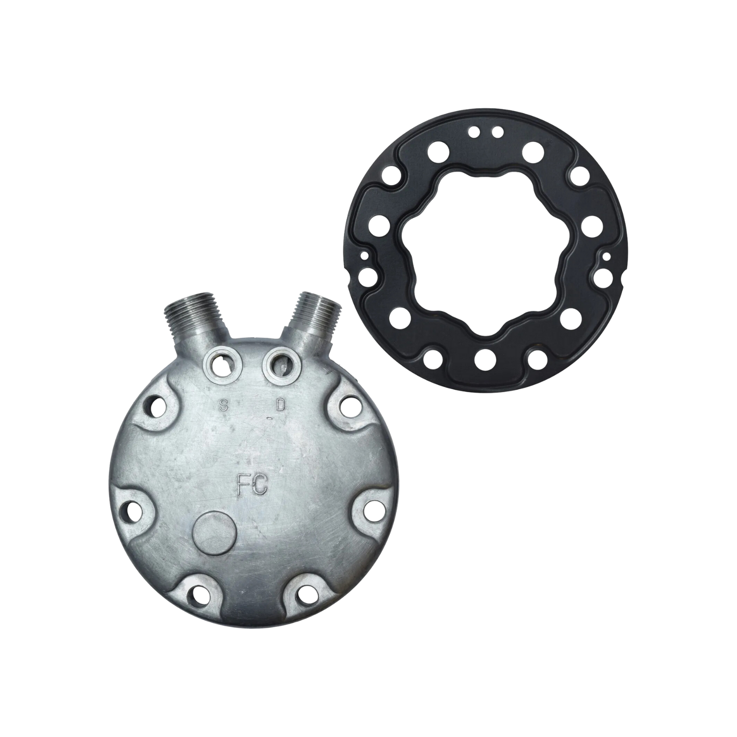 TAPA COMPRESOR AUTO TRASERA SANDEN 7H15 UAC