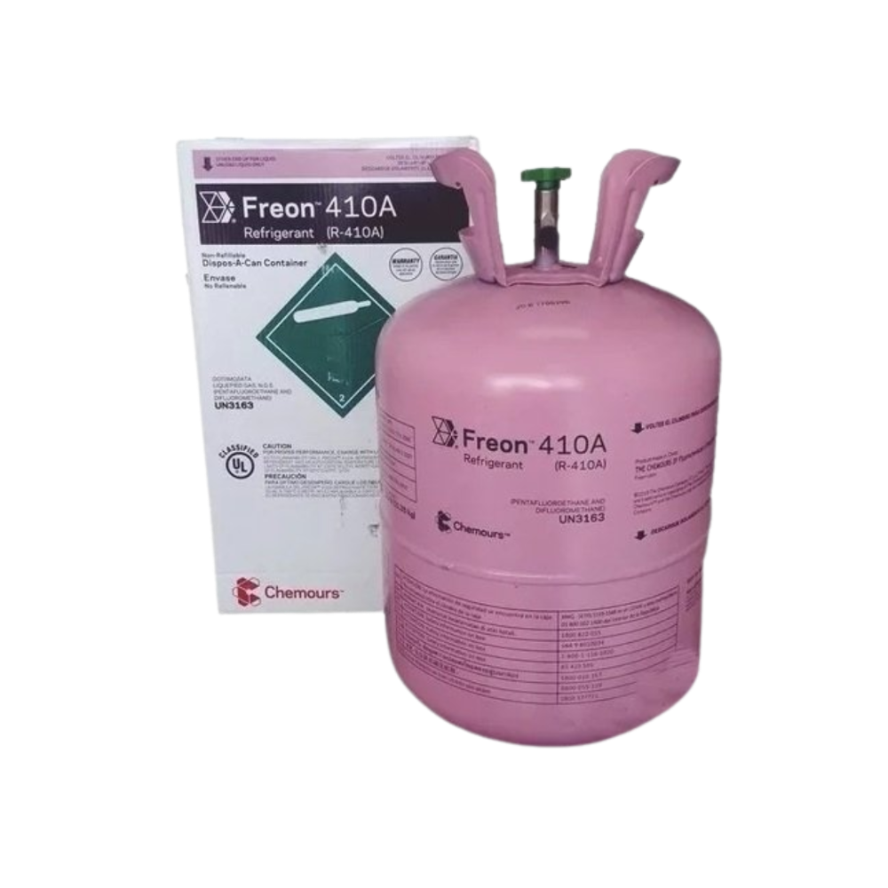 REFRIGERANTE FREON R-410A 11LB CHEMOURS-DUPONT – FrioAire - Aire ...