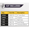 KIT DE INSTALACIÓN DE CONDUCTOS INTELIGENTES