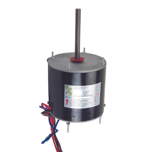 MOTOR CONDENSADOR VERTICAL - 825RPM - HI-TEMP 70⁰C - 1/6 HP, 203/230V