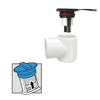 INTERRUPTOR SELLADO CON CODO DE ACOPLAMIENTO EN L CON CABLE CONDUCTOR DE 18 AWG DE 6 PIES