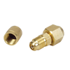 UNIÓN CON LLAVE MACHO 1/4" x ACCESO 1/4" CON EXTRACTOR DE NÚCLEO