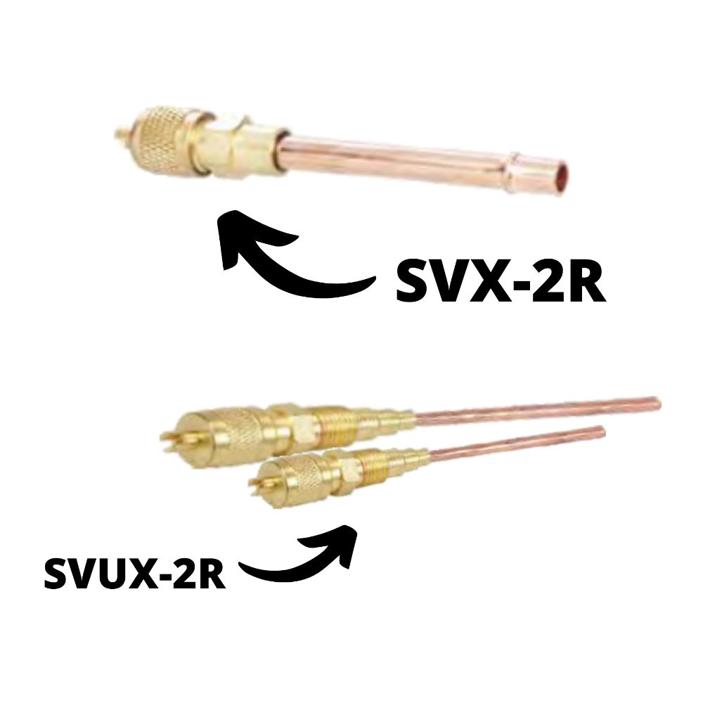 1/8" MPT, 1/4", 5/16" ESCALONES-3/16" x 2" COBRE EXT