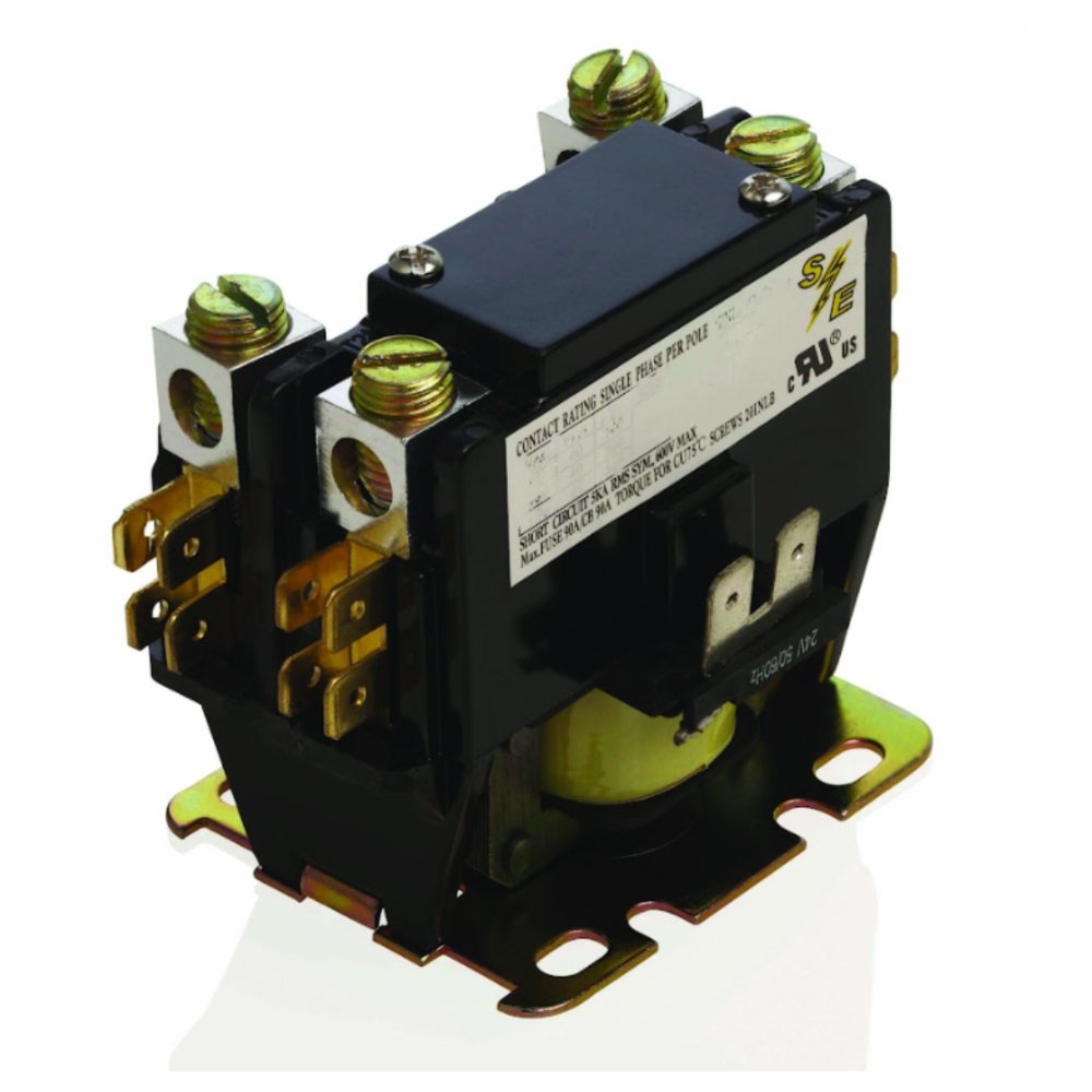 CONTACTOR DE 30 AMP, 1,5 POLOS, 120 VOLTIOS - ROTOR BLOQUEADO 180/150/120