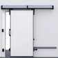 PUERTA CUARTO FRIO 4 CORREDIZA MANUAL IZQUIERDA FREEZER 86.61 X 106.29 (2.20M X 2.70M) AISLOPUERTAS