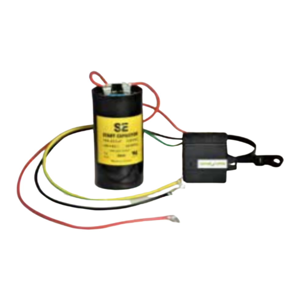 CONDENSADOR DE ARRANQUE DURO DE 3 HILOS 1-3HP 88-108 MFD